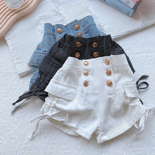 Children's Clothing Summer Baby Girl Wear Denim Shorts