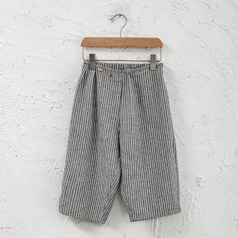 𝑆𝑡𝑟𝑖𝑝𝑒𝑑 𝐶𝑜𝑡𝑡𝑜𝑛 𝑅𝑒𝑡𝑟𝑜 𝐿𝑖𝑛𝑒𝑛 𝐶𝑎𝑠𝑢𝑎𝑙 𝑊𝑖𝑑𝑒 𝐿𝑒𝑔 𝑃𝑎𝑛𝑡𝑠