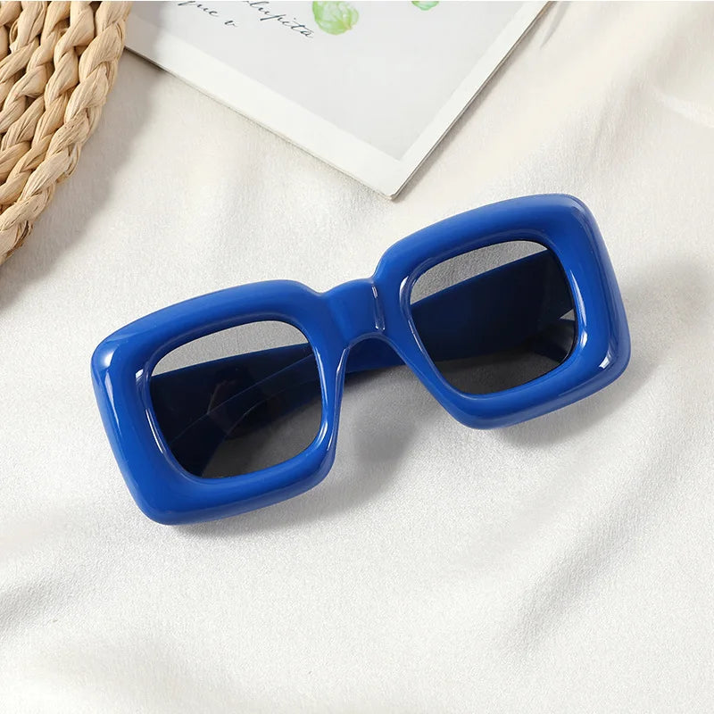 3-12 Years New Square Sunglasses for Boys Girls Y2K Retro Design Shades Candy Color Goggle Sun Glasses Kids Children Eyewear