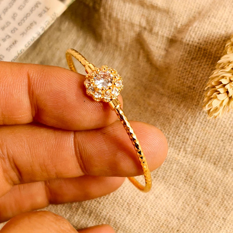 𝐺𝑜𝑙𝑑 𝑃𝑙𝑎𝑡𝑒𝑑 𝐵𝑎𝑏𝑦 𝐵𝑎𝑛𝑔𝑙𝑒 𝐵𝑟𝑎𝑐𝑒𝑙𝑒𝑡