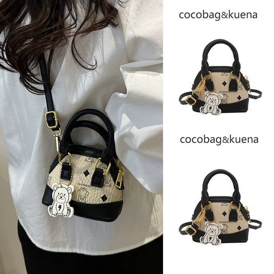 Mini Small BagNew Pink Cute Zip-up Shell Bag Shoulder Portable Earphone Bag