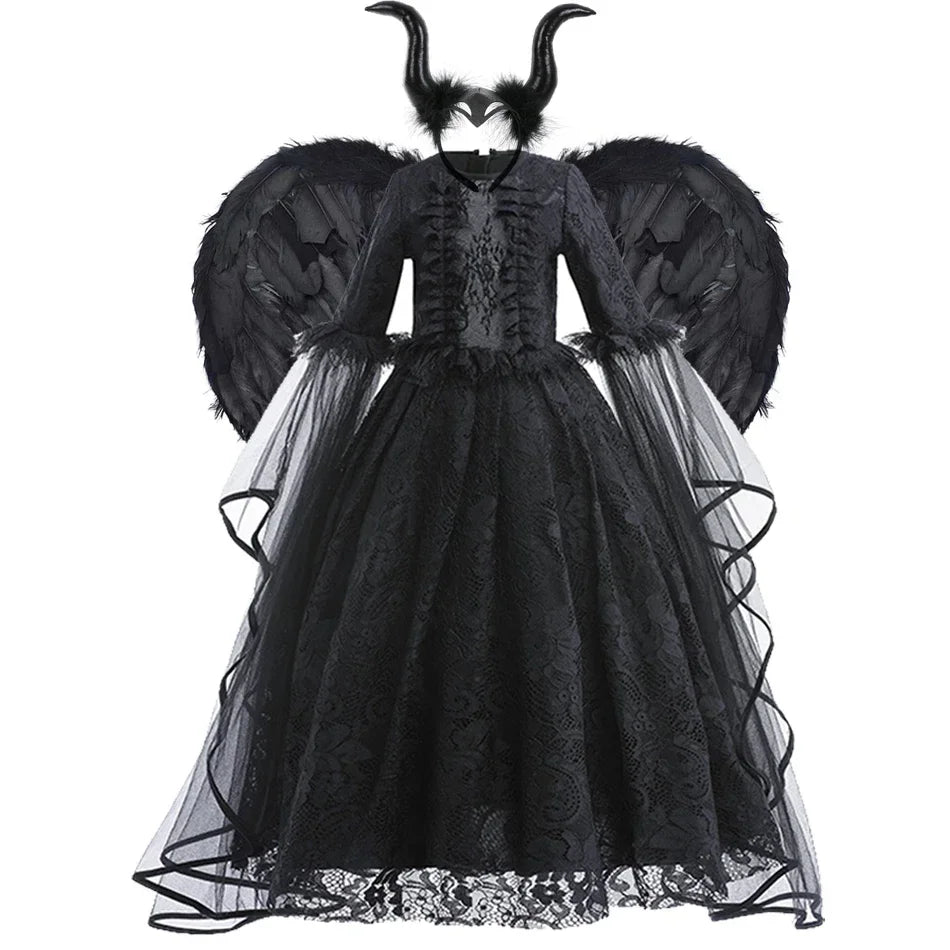 kids Halloween party dress