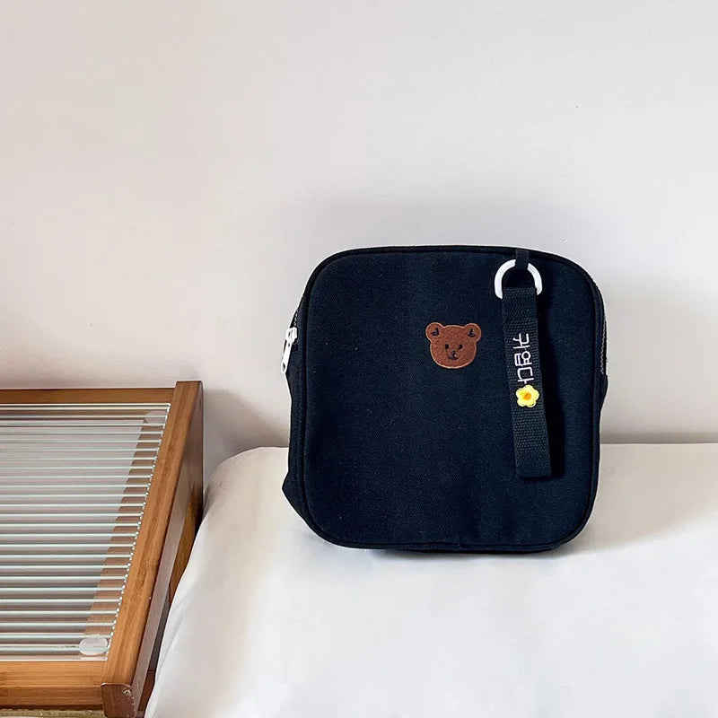 Children's Bags Cute Fashion New Retro Bear Kindergarten Schoolbag Men and Women Baby Lightweight Load-Bearing Small Backpacks