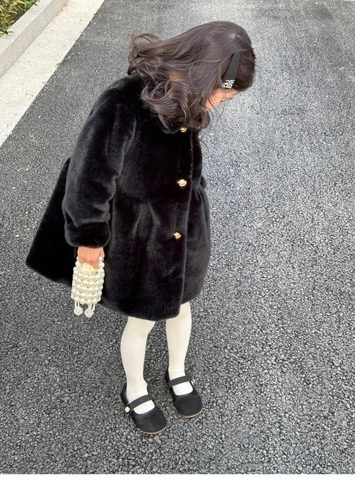 Children Thick Fur Coat Girls Coats Winter Clothes for Girls Kids Coats Boy Coat Children Coat