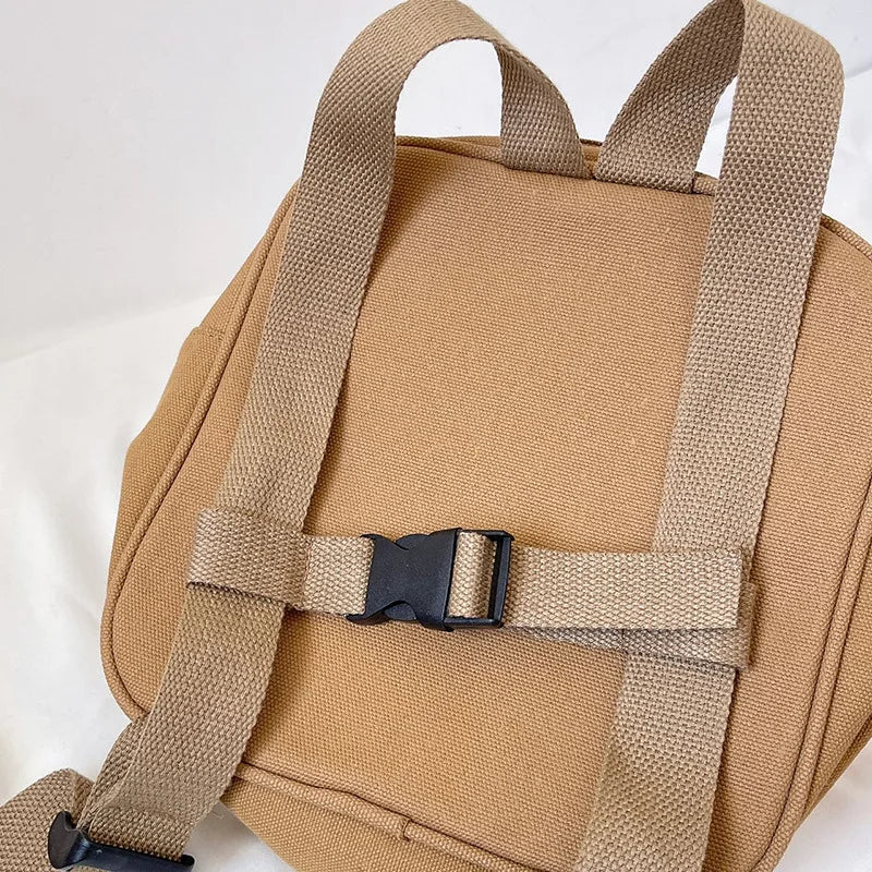 Children's Bags Cute Fashion New Retro Bear Kindergarten Schoolbag Men and Women Baby Lightweight Load-Bearing Small Backpacks