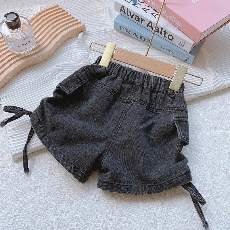 Children's Clothing Summer Baby Girl Wear Denim Shorts