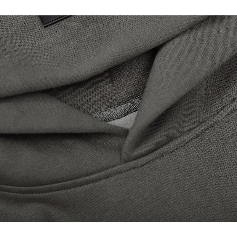 Men’s Double Line Hoodie – Luxury Cotton High Street Couple Hoodie