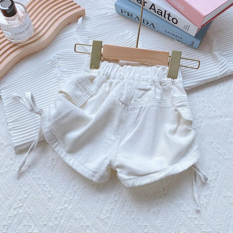 Children's Clothing Summer Baby Girl Wear Denim Shorts