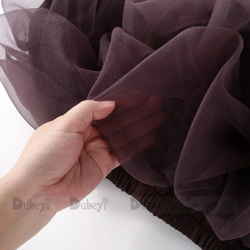 Toddler Girls Tutu Skirt for Kids Puff Layered Cake Bottom Wear Little Big Girls Mini Skort Shorts Children Lolita Clothes Wear