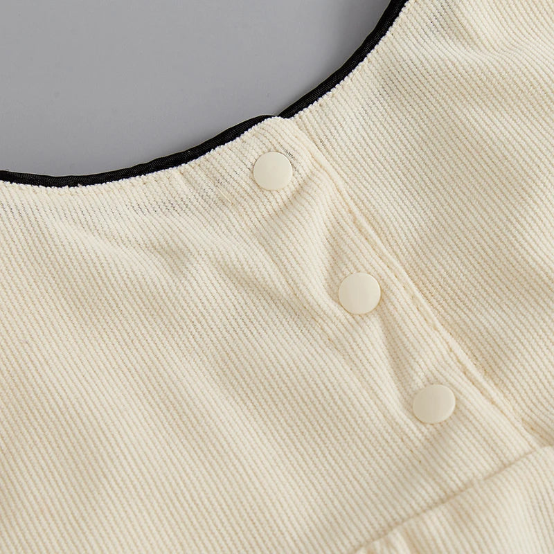 2024-08-20 Lioraitiin Baby Girl Bow Romper Round Neck Long Sleeve Jumpsuit Casual Clothes for Fall Winter