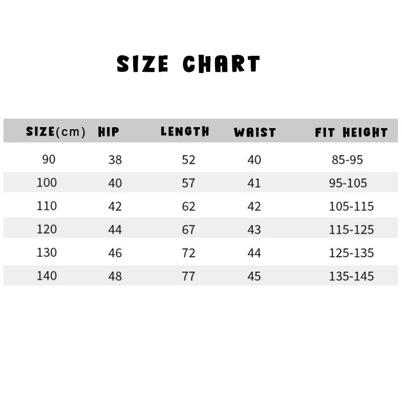 Leopard Jeans For Kids Boys Girls Cool Long Jeans Fashion Casual Street Style