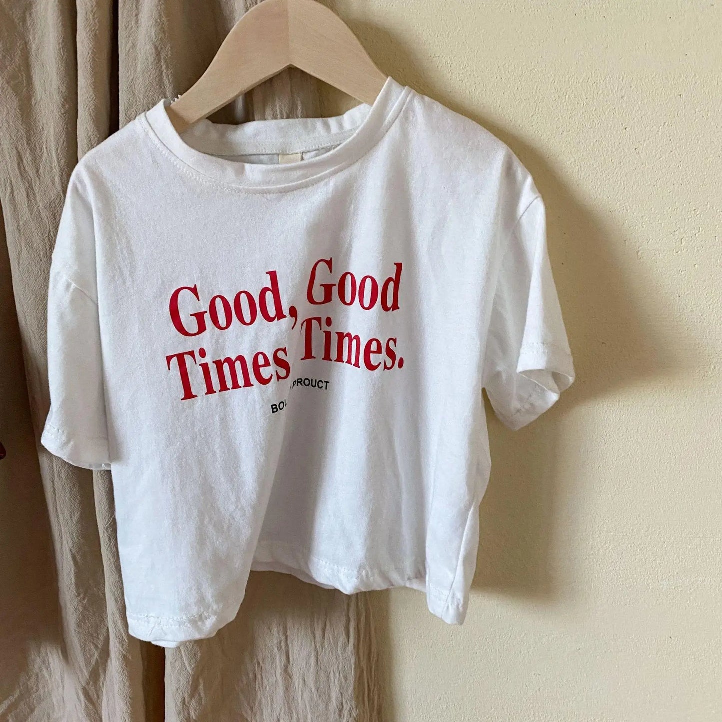 Kids Letter Print Long Sleeve T-Shirt – Boys & Girls Cotton Pullover