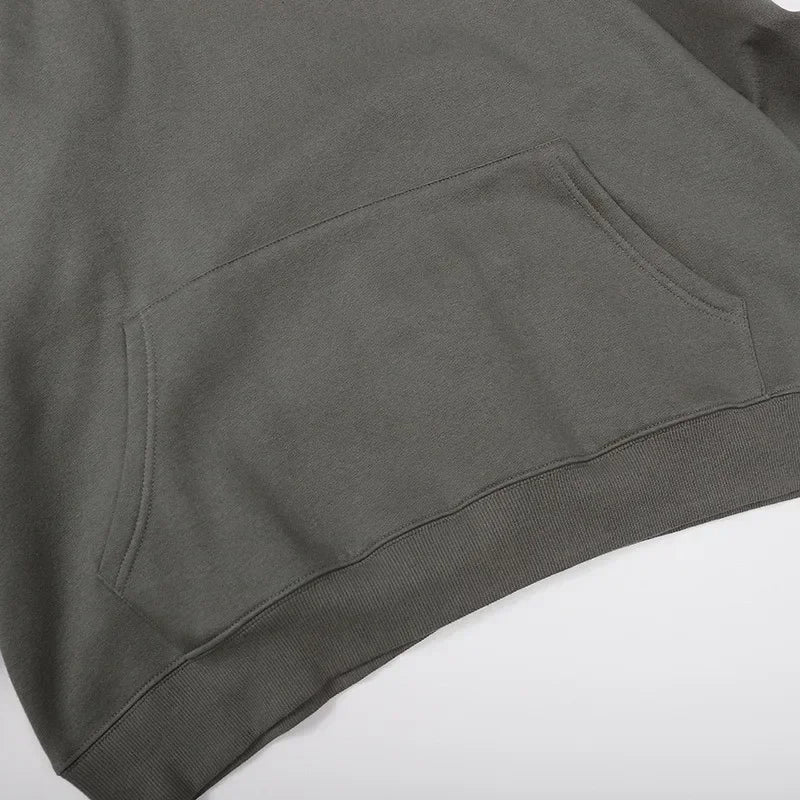 Men’s Double Line Hoodie – Luxury Cotton High Street Couple Hoodie