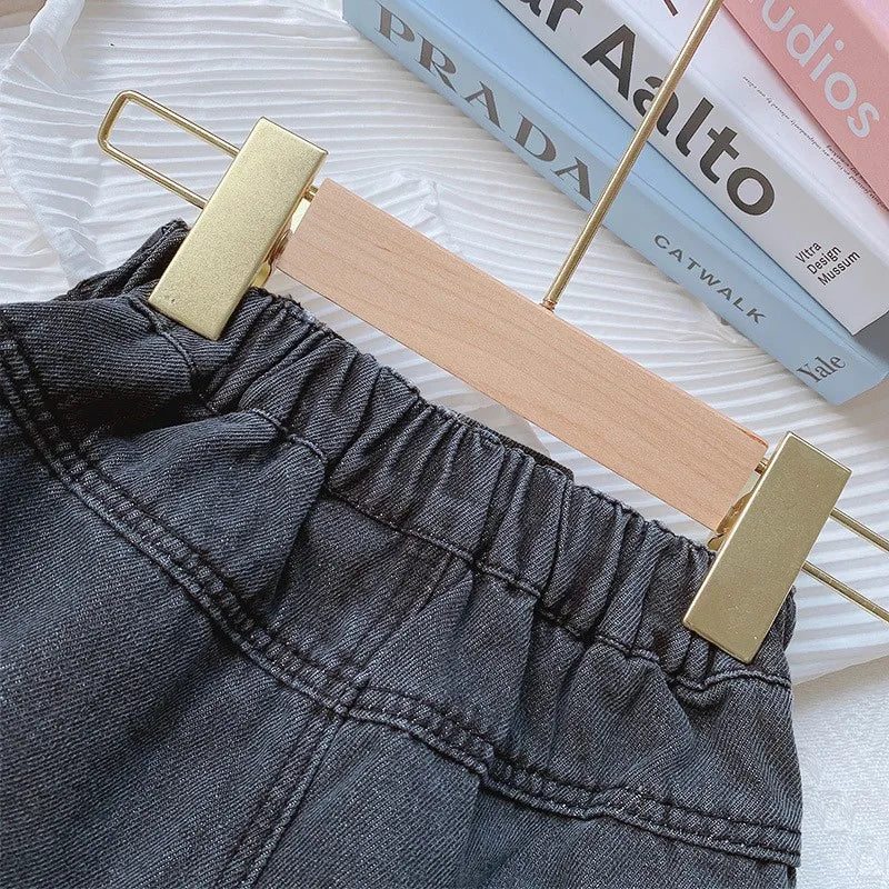 Children's Clothing Summer Baby Girl Wear Denim Shorts